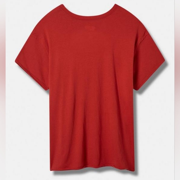 TORRID Jefferson Airplane Classic Fit Cotton Keyhole Tee - Picture 4 of 4